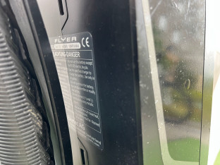 ROWER ELEKTRYCZNY FLYER C10 RAMA 55CM SHIMANO DEORE XT 648WH PANASONIC