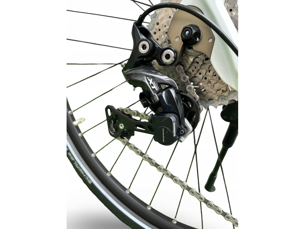 ROWER ELEKTRYCZNY FLYER C10 RAMA 55CM SHIMANO DEORE XT 648WH PANASONIC