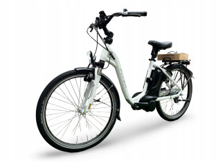 ROWER ELEKTRYCZNY FLYER KOŁA 26 RAMA 46CM SHIMANO NEXUS PANASONIC 540WH