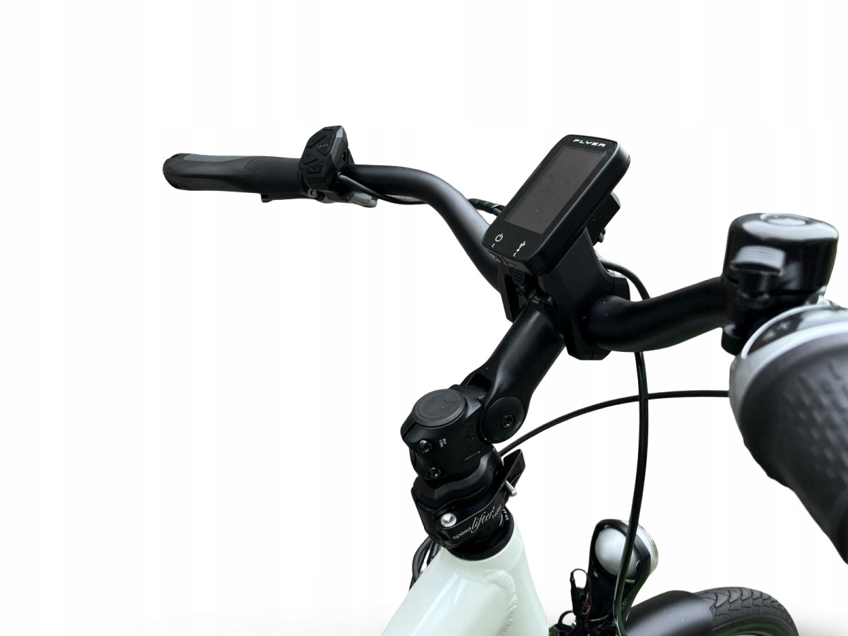 ROWER ELEKTRYCZNY FLYER KOŁA 26 RAMA 46CM SHIMANO NEXUS PANASONIC 540WH