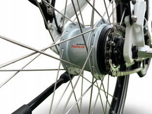 ROWER ELEKTRYCZNY FLYER KOŁA 26 RAMA 46CM SHIMANO NEXUS PANASONIC 540WH