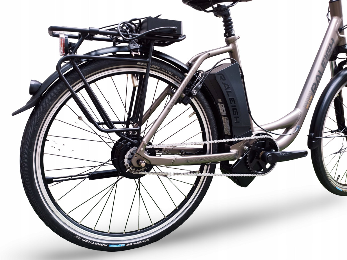 ROWER ELEKTRYCZNY RALEIGH DOVER N360 45CM NUVINCI IMPULSE 14,5AH MAGURA