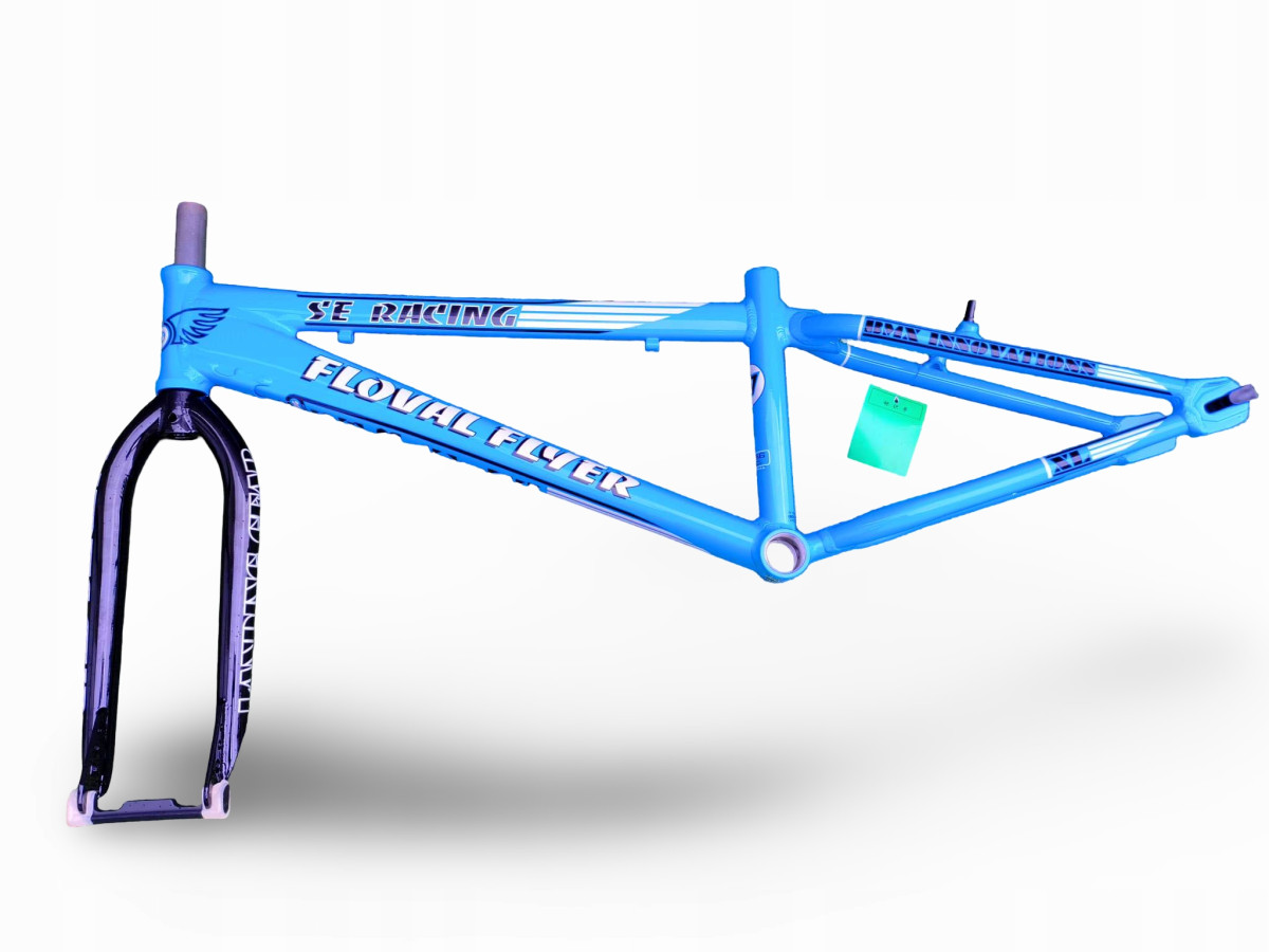 RAMA ROWEROWA BMX SE BIKES FLOVAL FLYER XL 24" RACING BLUE Z WIDELCEM