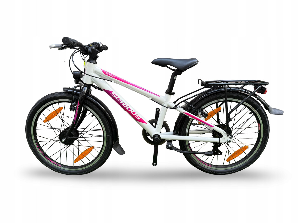 ROWER DZIECIĘCY SERIOUS ROCKVILLE STREET 20 KOŁA 20" SHIMANO NEXUS LED