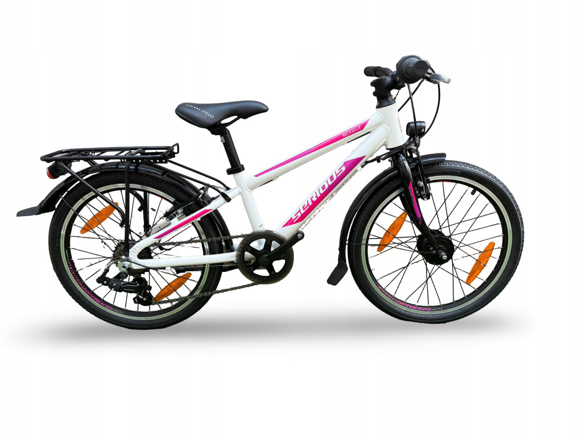 ROWER DZIECIĘCY SERIOUS ROCKVILLE STREET 20 KOŁA 20" SHIMANO NEXUS LED
