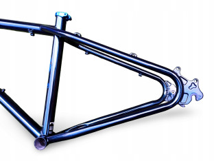 RAMA ROWEROWA BMX MTB SE BIKES OM-DURO 27,5+ BLACK SPARKLE