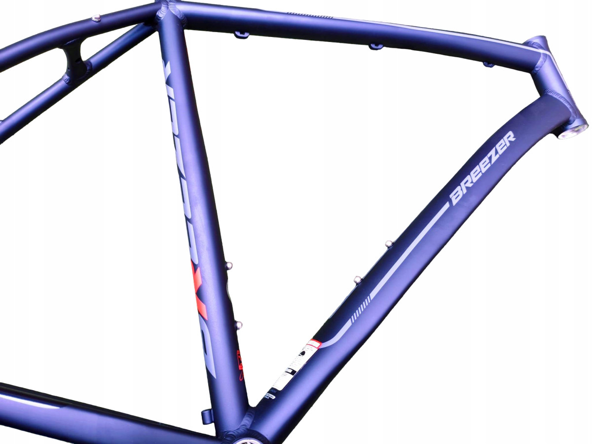 RAMA ROWEROWA TREKKING MIEJSKA BREEZER LIBERTY 4S+ ROZMIAR 54CM SATIN BLACK