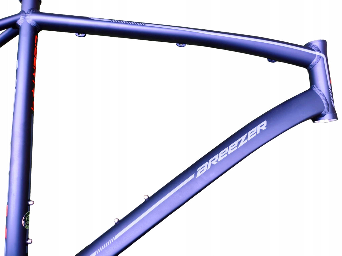 RAMA ROWEROWA TREKKING MIEJSKA BREEZER LIBERTY 4S+ ROZMIAR 58CM SATIN BLACK