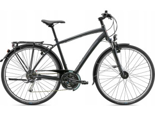 RAMA ROWEROWA TREKKING MIEJSKA BREEZER LIBERTY 4S+ ROZMIAR 54CM SATIN BLACK