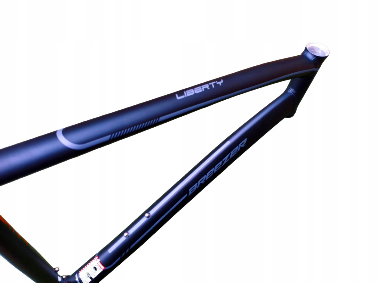 RAMA ROWEROWA TREKKING MIEJSKA BREEZER LIBERTY 4S+ ROZMIAR 58CM SATIN BLACK