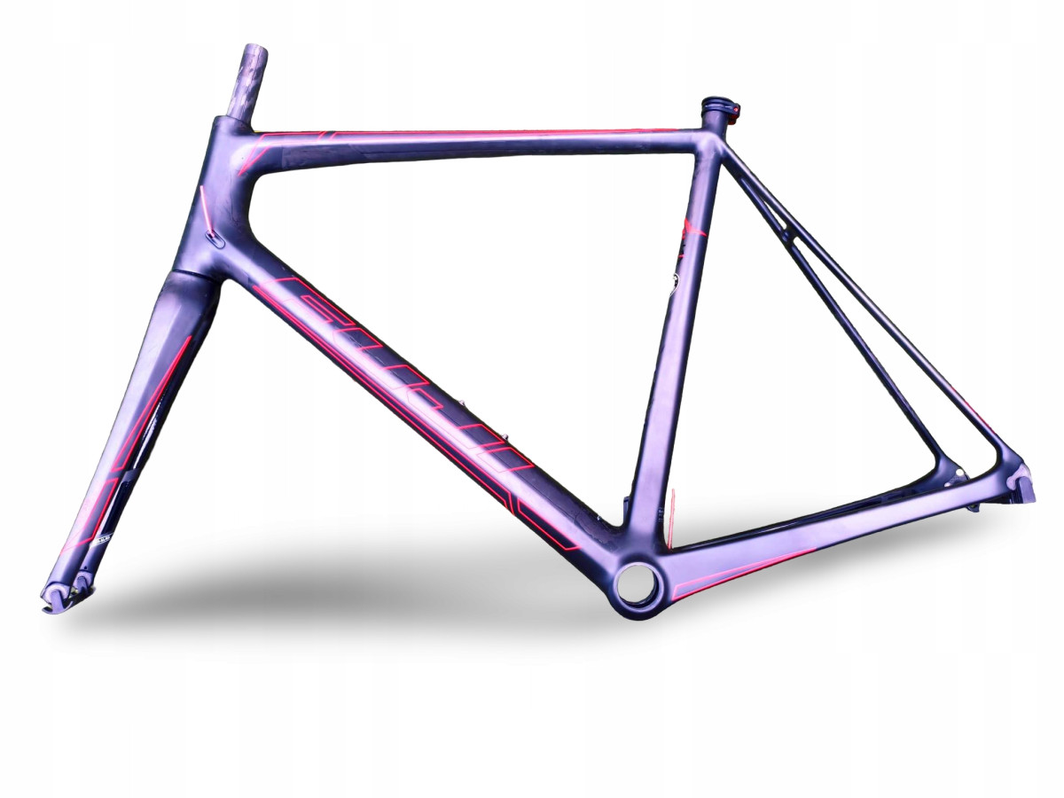 RAMA ROWEROWA SZOSOWA KARBON FUJI SL 1.1 ROZMIAR 61CM SATIN CARBON/RED