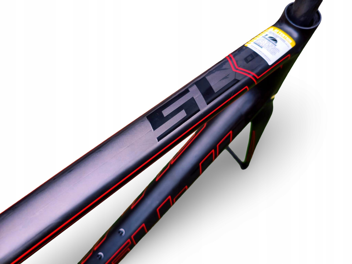 RAMA ROWEROWA SZOSOWA KARBON FUJI SL 1.1 ROZMIAR 61CM SATIN CARBON/RED