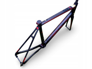 RAMA ROWEROWA SZOSOWA KARBON FUJI SL 1.1 ROZMIAR 61CM SATIN CARBON/RED