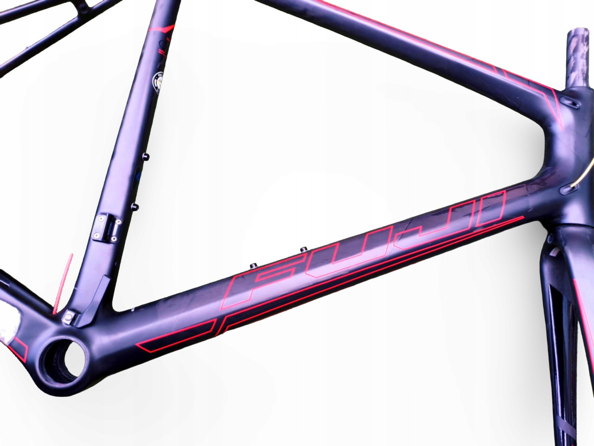 RAMA ROWEROWA SZOSOWA KARBON FUJI SL 1.1 ROZMIAR 61CM SATIN CARBON/RED