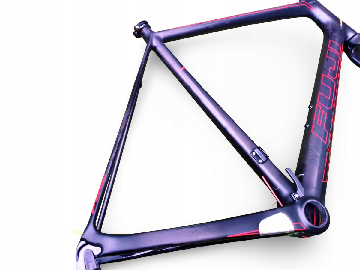 RAMA ROWEROWA SZOSOWA KARBON FUJI SL 1.1 ROZMIAR 61CM SATIN CARBON/RED