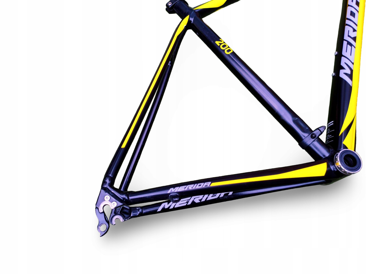 RAMA ROWEROWA UŻYWANA MERIDA SCULTURA 200 ROZMIAR 50CM WIDELEC KARBONOWY