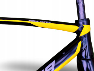 RAMA ROWEROWA UŻYWANA MERIDA SCULTURA 200 ROZMIAR 50CM WIDELEC KARBONOWY