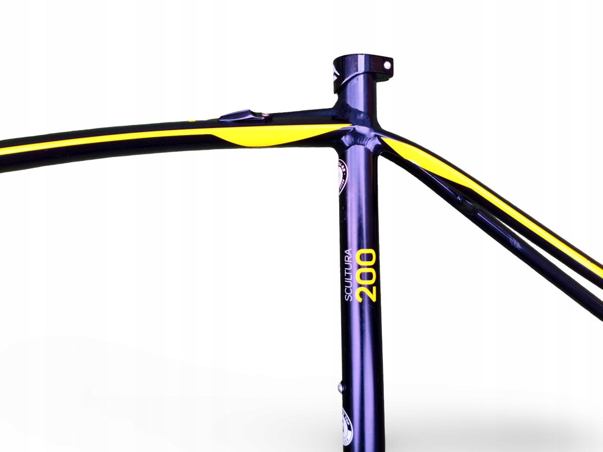 RAMA ROWEROWA UŻYWANA MERIDA SCULTURA 200 ROZMIAR 50CM WIDELEC KARBONOWY