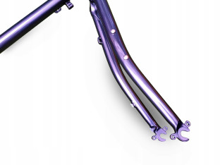 RAMA ROWEROWA CHROMOLY REYNOLDS FUJI TOURING DISC 49CM GRAVEL TREKKING