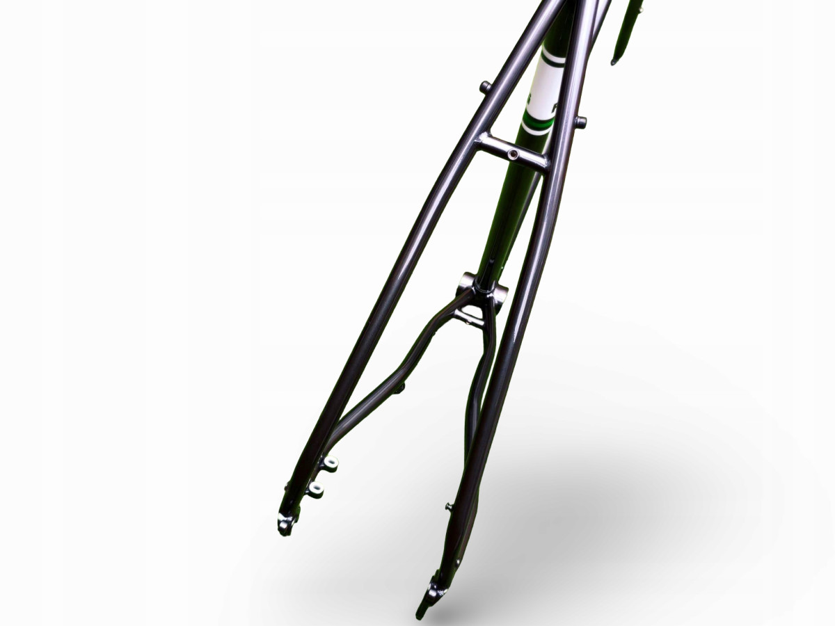 RAMA ROWEROWA CHROMOLY REYNOLDS FUJI TOURING DISC 61CM GRAVEL TREKKING