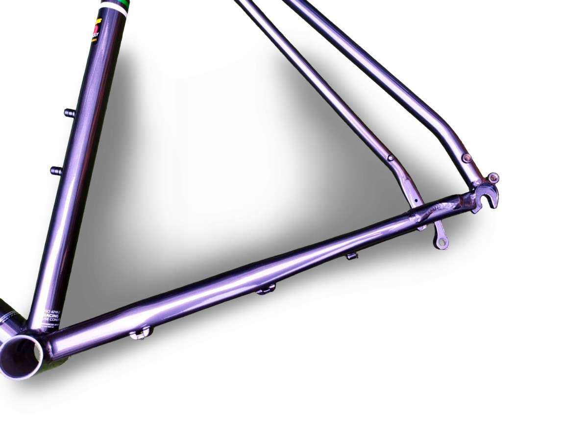 RAMA ROWEROWA CHROMOLY REYNOLDS FUJI TOURING DISC 64CM GRAVEL TREKKING