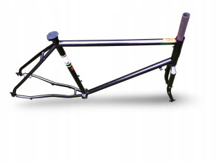 RAMA ROWEROWA CHROMOLY REYNOLDS FUJI TOURING DISC 64CM GRAVEL TREKKING