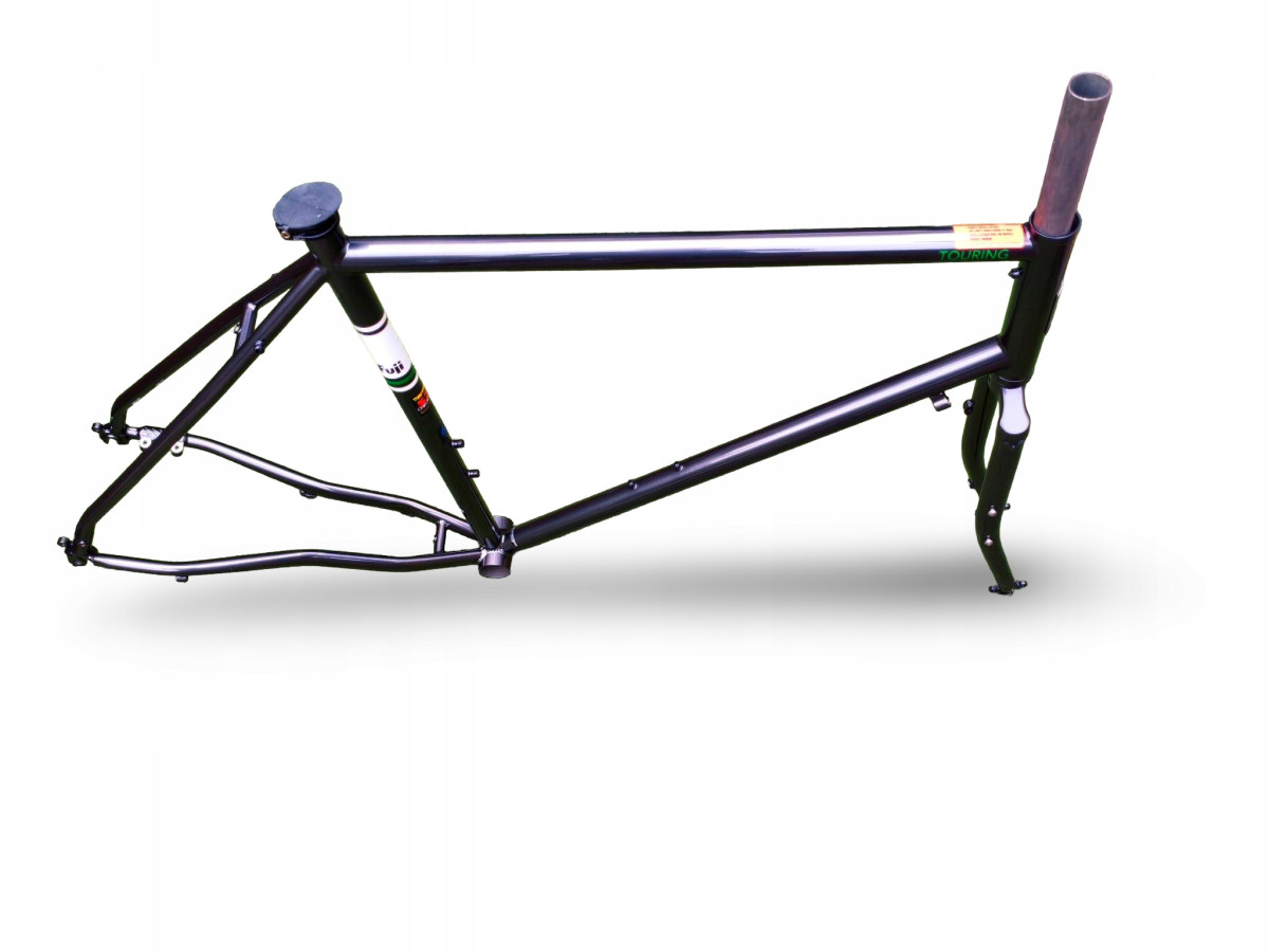 RAMA ROWEROWA CHROMOLY REYNOLDS FUJI TOURING DISC 64CM GRAVEL TREKKING