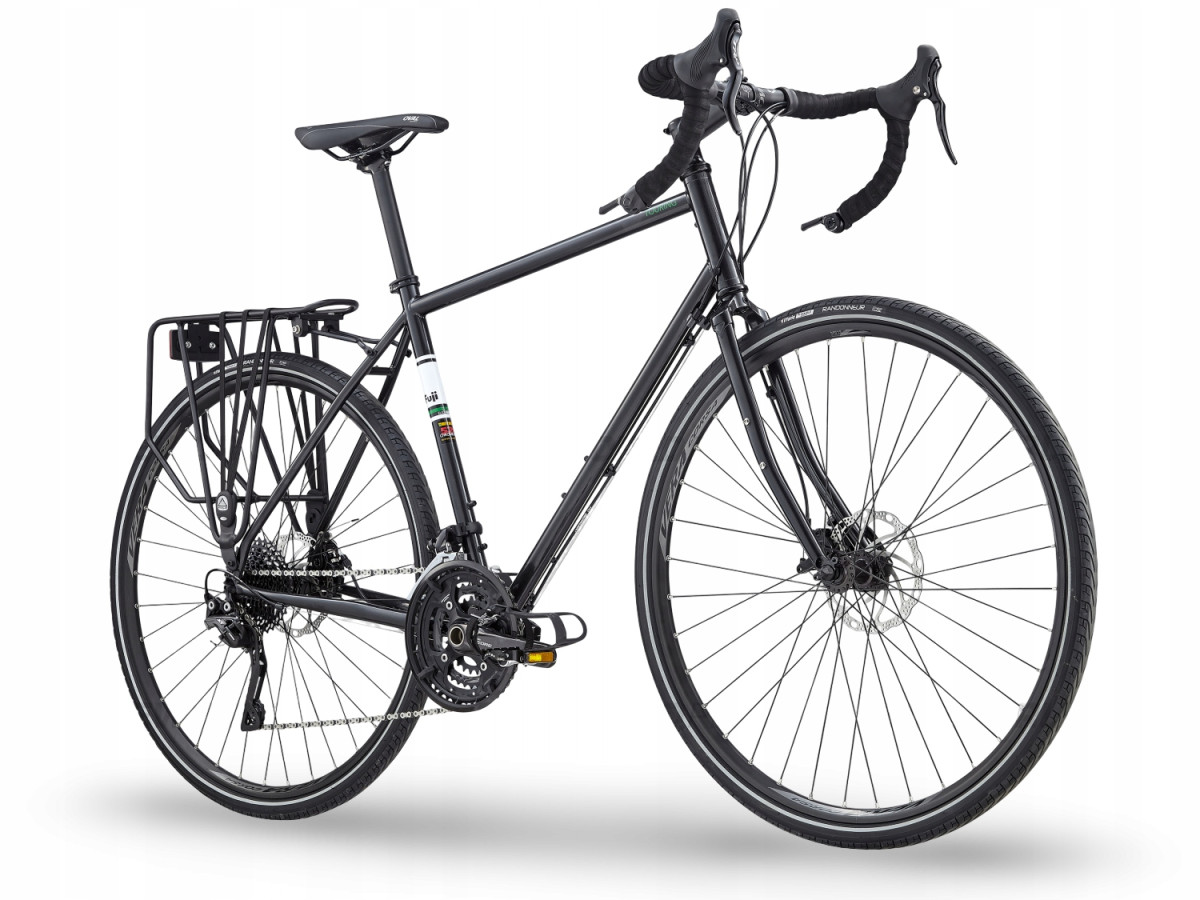 RAMA ROWEROWA CHROMOLY REYNOLDS FUJI TOURING DISC 61CM GRAVEL TREKKING