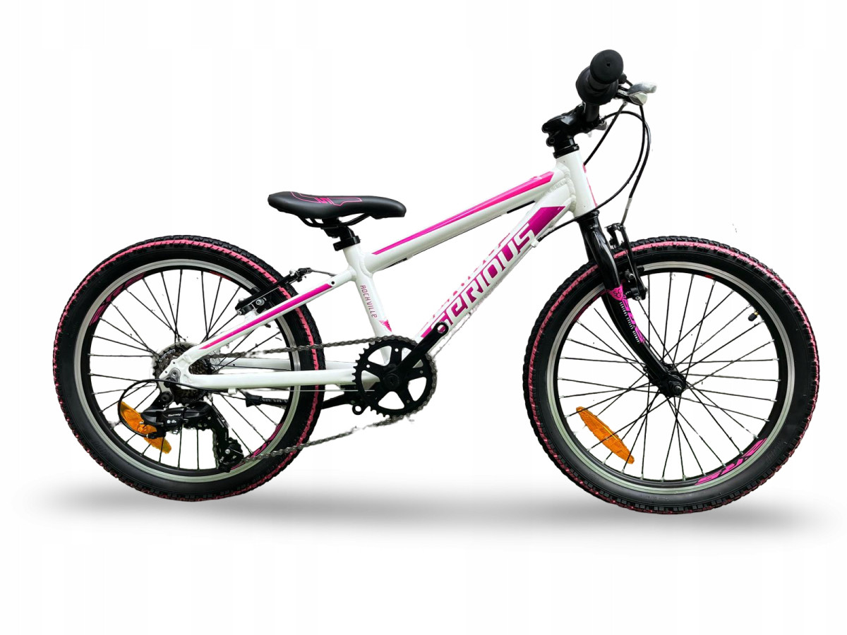 ROWER DZIECIĘCY SERIOUS ROCKVILLE 20 KOŁA 20" SHIMANO TOURNEY ALUMINIOWY