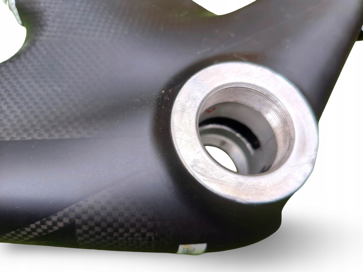 RAMA ROWEROWA AERO TRIATHLON TT FUJI D6 50CM BLACK ON BLACK Di2