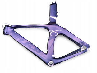 RAMA ROWEROWA AERO TRIATHLON TT FUJI D6 52CM BLACK ON BLACK Di2