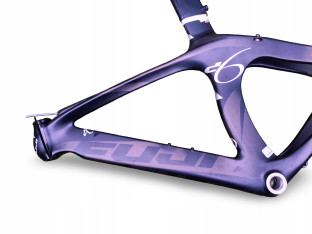 RAMA ROWEROWA AERO TRIATHLON TT FUJI D6 52CM BLACK ON BLACK Di2