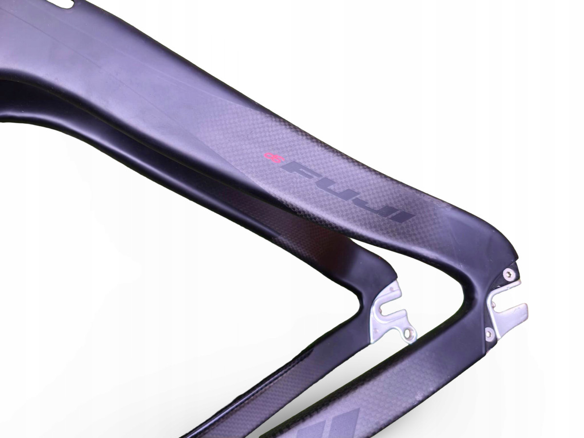 RAMA ROWEROWA AERO TRIATHLON TT FUJI D6 50CM BLACK ON BLACK Di2