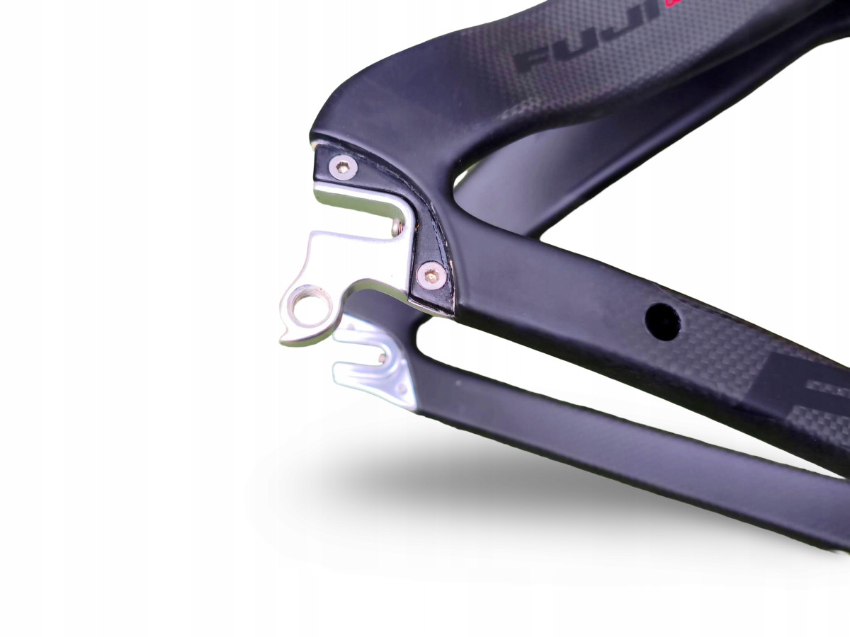 RAMA ROWEROWA AERO TRIATHLON TT FUJI D6 50CM BLACK ON BLACK Di2