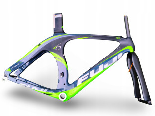 RAMA ROWEROWA AERO TRIATHLON TT FUJI D6 1.0 RH ROZMIAR 56CM + HAMULCE