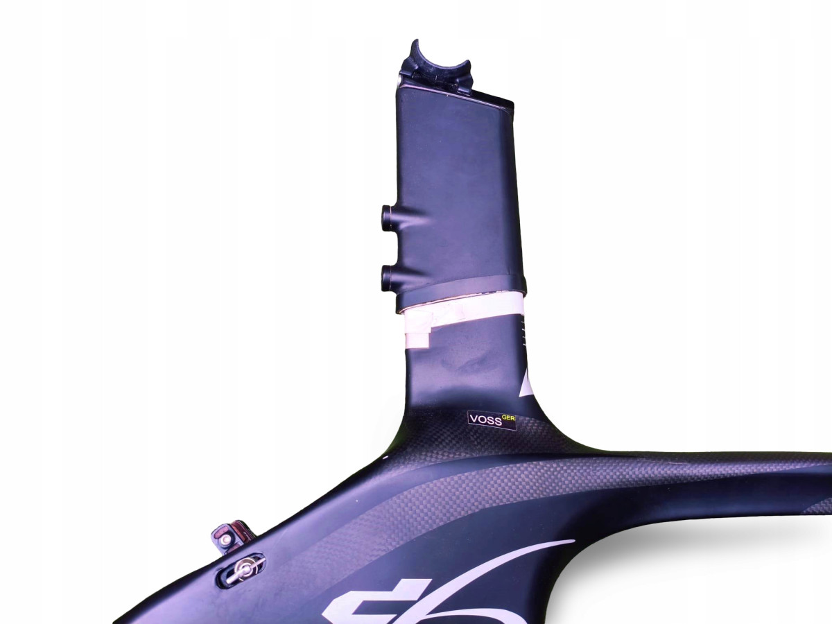 RAMA ROWEROWA AERO TRIATHLON TT FUJI D6 52CM BLACK ON BLACK Di2