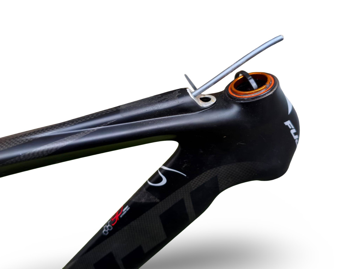 RAMA ROWEROWA AERO TRIATHLON TT FUJI D6 52CM BLACK ON BLACK Di2