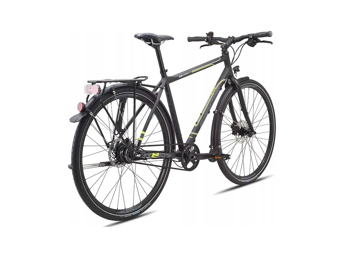 RAMA ROWEROWA MIEJSKA TREKKING BREEZER BELTWAY 11 48CM PASEK GATES