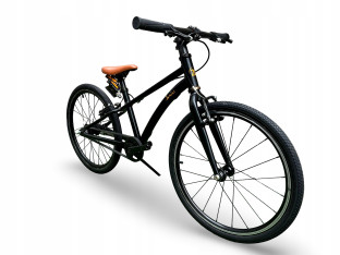 ROWER DZIECIĘCY JUNIOR BIKES KOŁA 20CALI ELEMENTY KARBONOWE NAPĘD NA PASKU