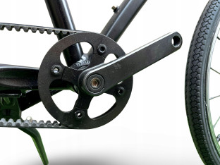 ROWER DZIECIĘCY JUNIOR BIKES KOŁA 20CALI ELEMENTY KARBONOWE NAPĘD NA PASKU