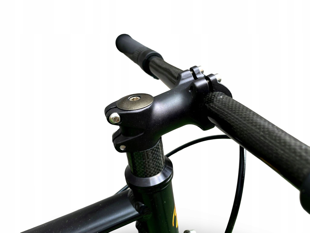 ROWER DZIECIĘCY JUNIOR BIKES KOŁA 20CALI ELEMENTY KARBONOWE NAPĘD NA PASKU