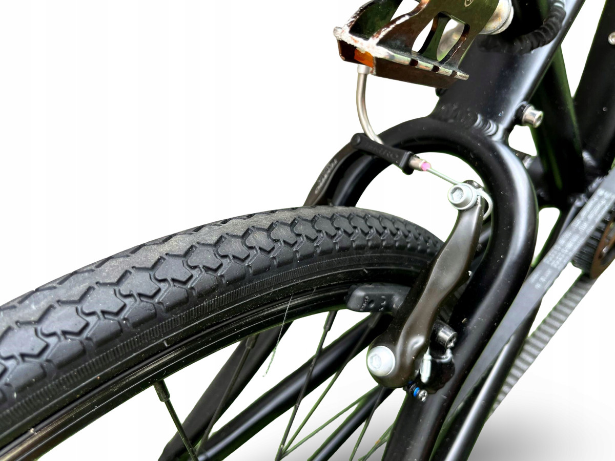 ROWER DZIECIĘCY JUNIOR BIKES KOŁA 20CALI ELEMENTY KARBONOWE NAPĘD NA PASKU