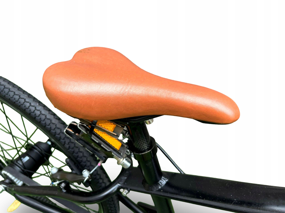 ROWER DZIECIĘCY JUNIOR BIKES KOŁA 20CALI ELEMENTY KARBONOWE NAPĘD NA PASKU