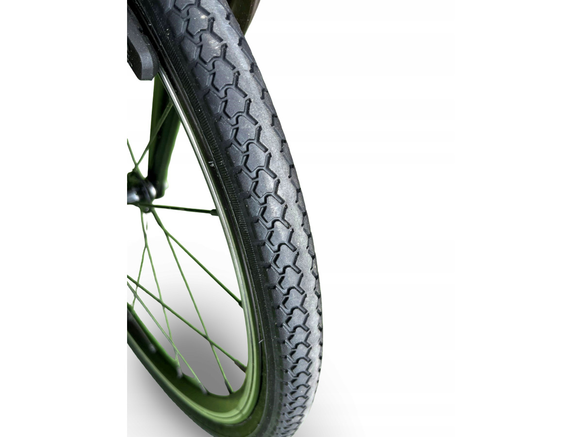 ROWER DZIECIĘCY JUNIOR BIKES KOŁA 20CALI ELEMENTY KARBONOWE NAPĘD NA PASKU