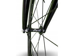 ROWER DZIECIĘCY JUNIOR BIKES KOŁA 20CALI ELEMENTY KARBONOWE NAPĘD NA PASKU