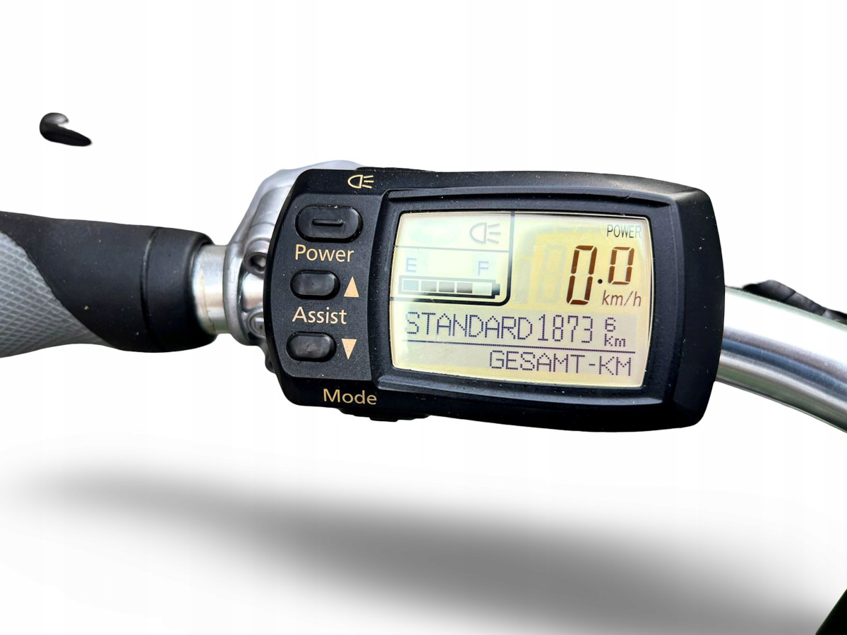 ROWER ELEKTRYCZNY FLYER RAMA 48CM KOŁA 26" NEXUS 8-BIEGOWY PRZEBIEG 1873KM