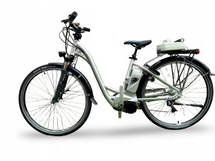 ROWER ELEKTRYCZNY FLYER RAMA 45CM koła 28" SRAM DUAL DRIVE 8S PANASONIC