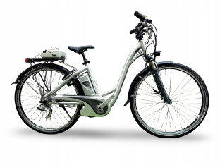 ROWER ELEKTRYCZNY FLYER RAMA 45CM koła 28" SRAM DUAL DRIVE 8S PANASONIC