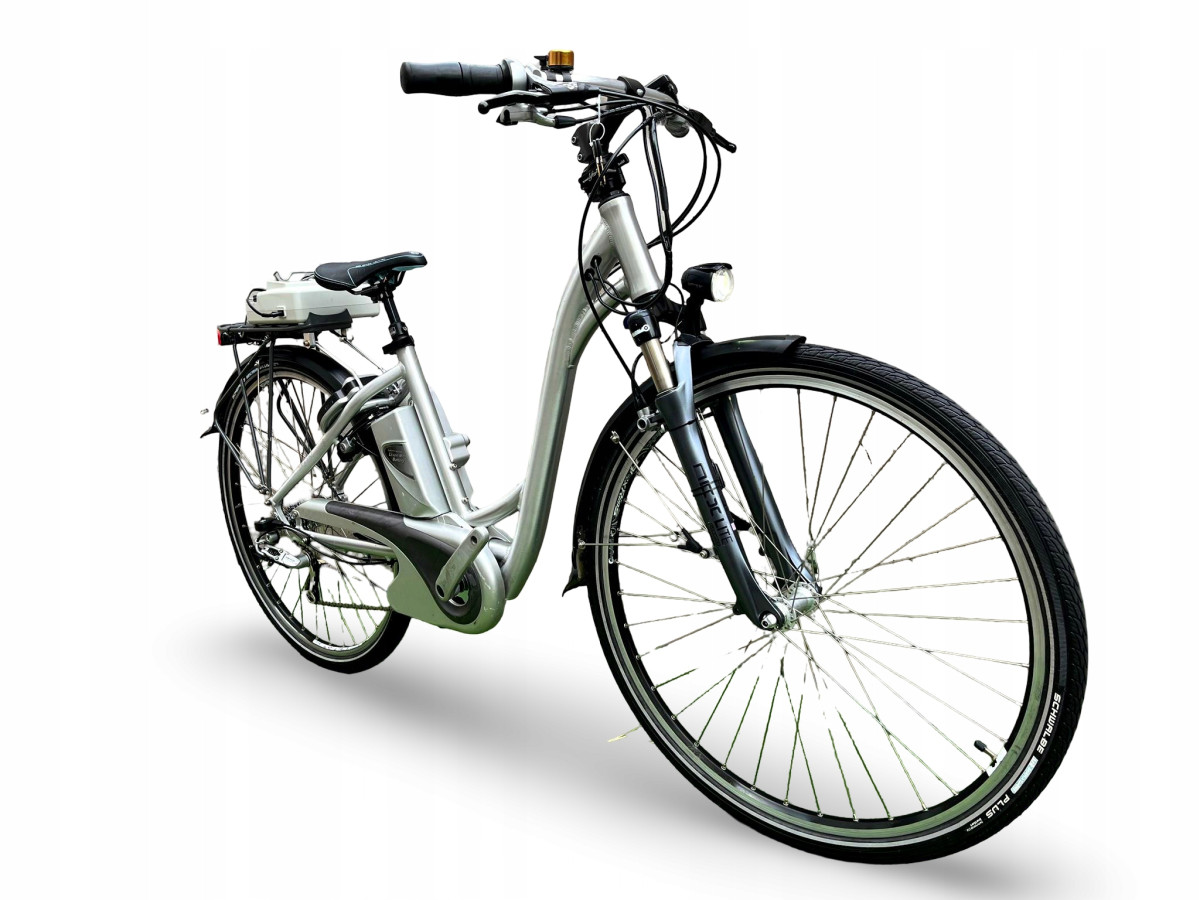 ROWER ELEKTRYCZNY FLYER RAMA 45CM koła 28" SRAM DUAL DRIVE 8S PANASONIC