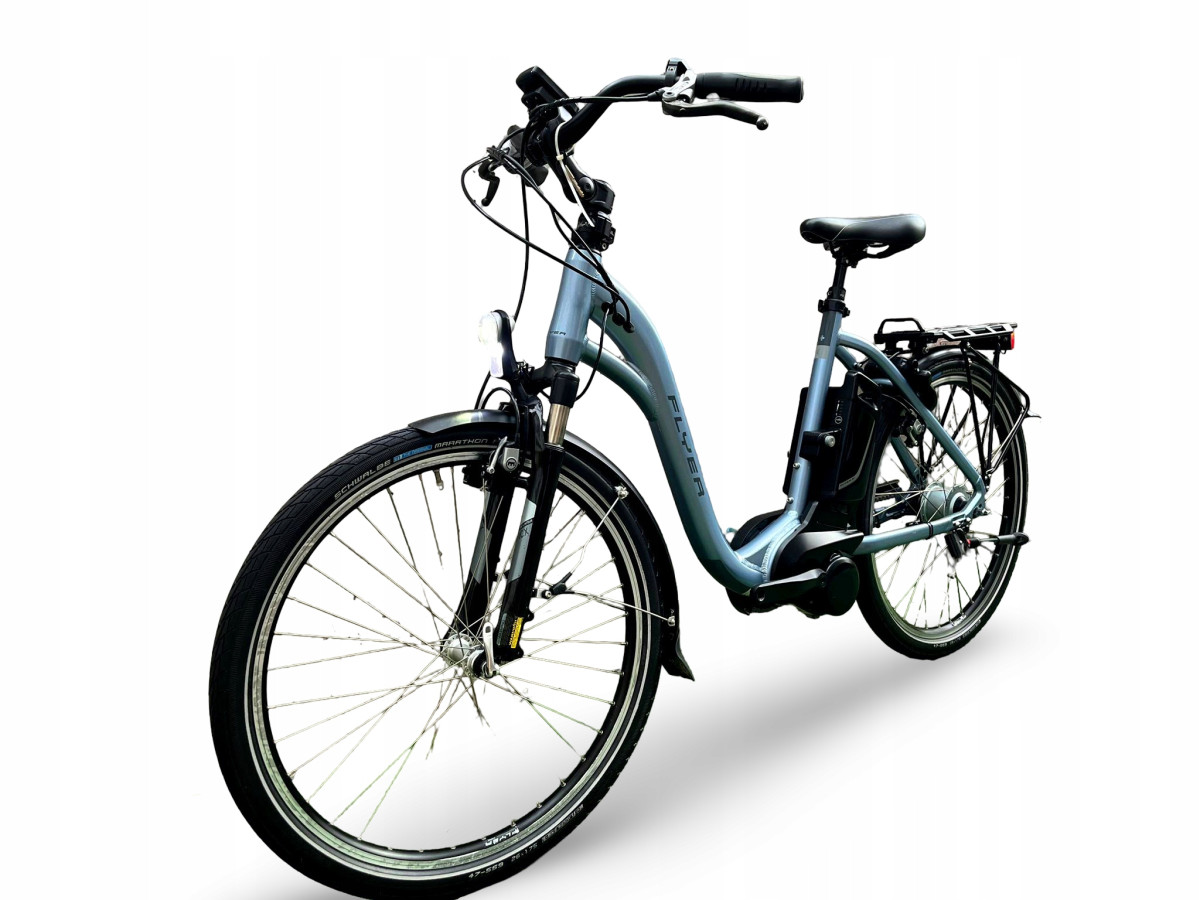 ROWER ELEKTRYCZNY MIEJSKI FLYER RAMA 50CM KOŁA 26" NEXUS 8S PANASONIC 540WH